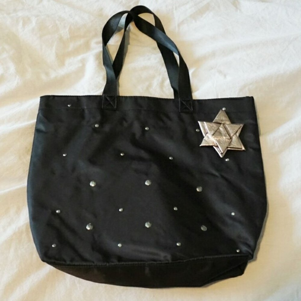 Bath and Body Works Black Embellished Tote
